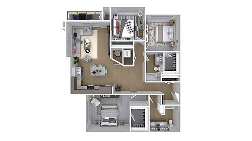Floor plan 3X2-1450