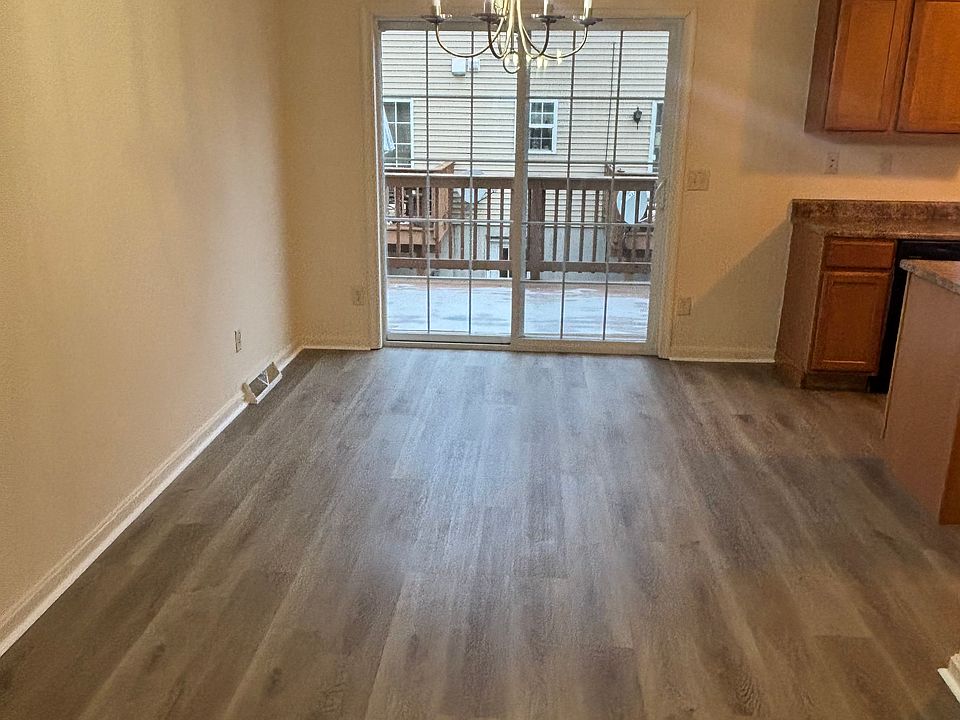 view of second floor frivate balcony from dining area