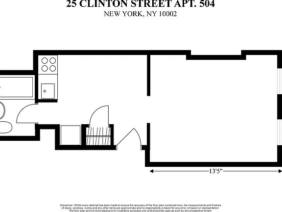2nd image of 25 Clinton St APT 504