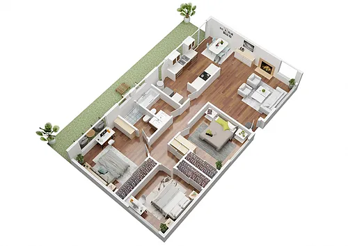Floor plan Maple