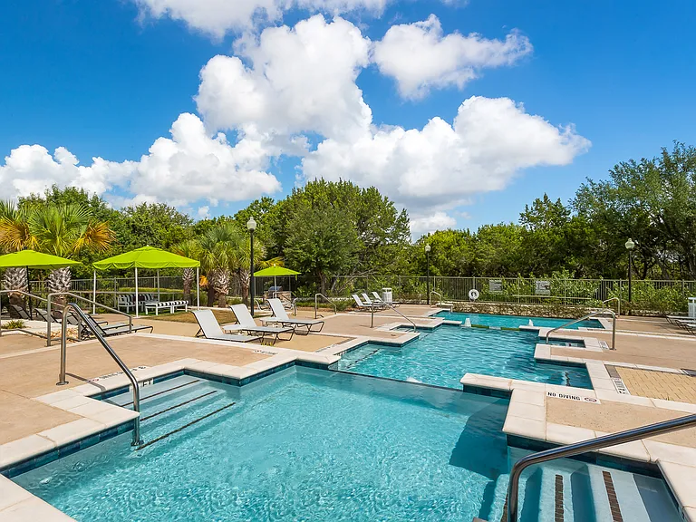 Tiered Resort-style Pool and Sundeck