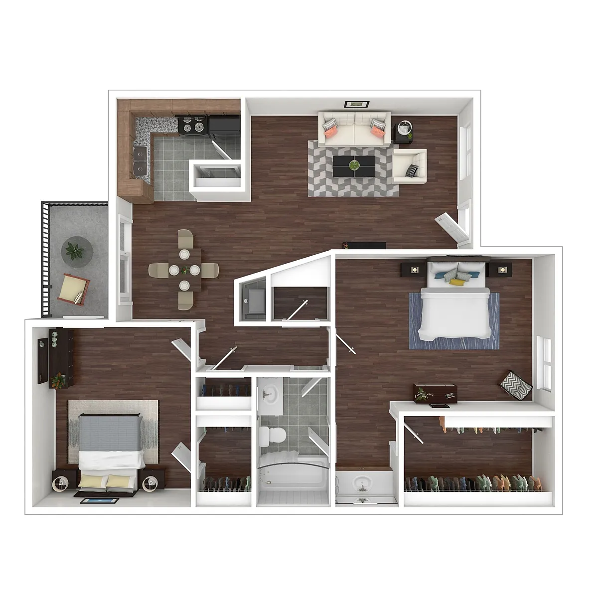Floor plan B1