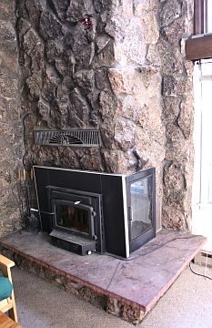 Efficient WoodBurning Fire Insert