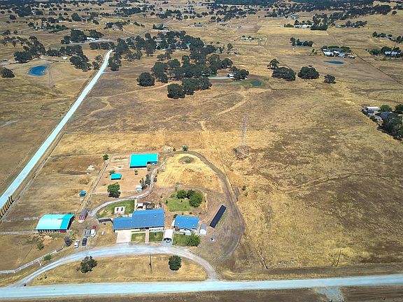 Arial view of the property