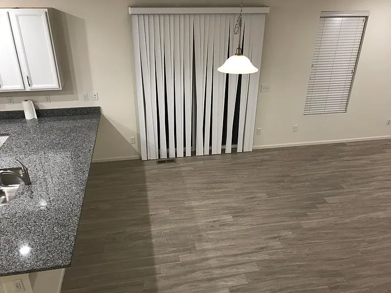 Slider to side yard