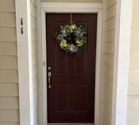 Front Door entrance into the Condo. Unit is Y-11.