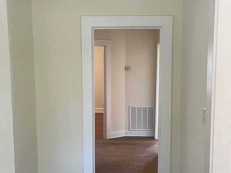 Dining area, looking into hall area