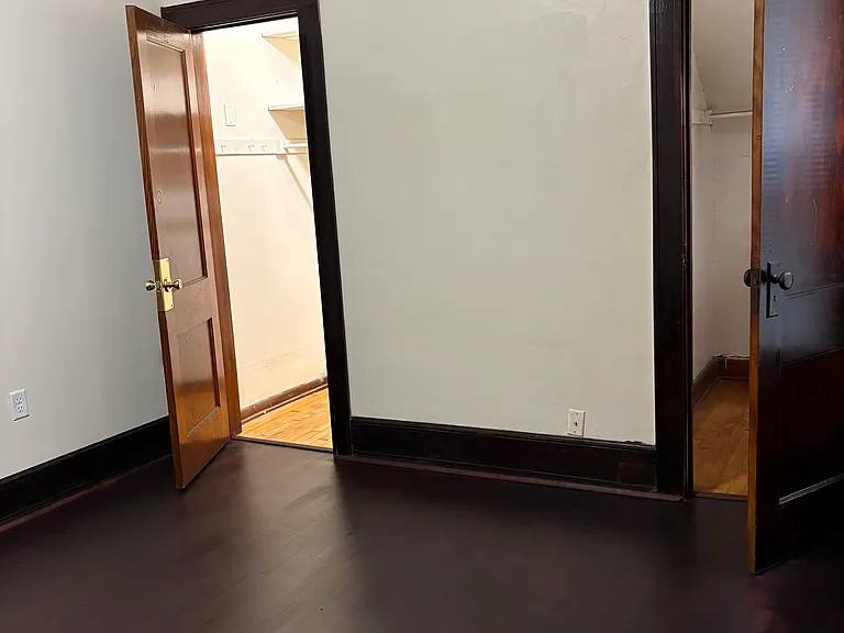 Primary bedroom two closets