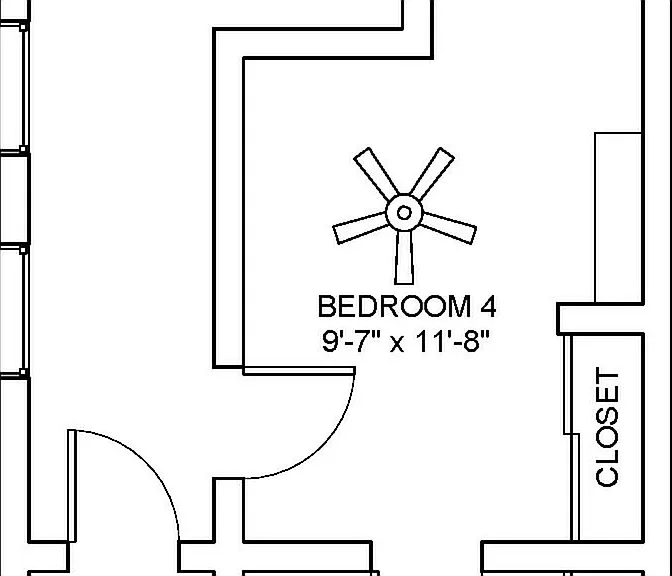 4x1 Floorplan - Level 2 4x1 Floorplan - Level 2
