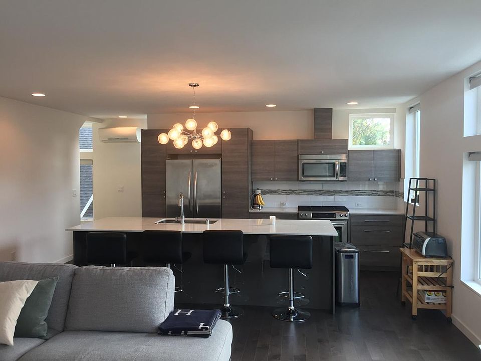 2nd Floor Living room and kitchen