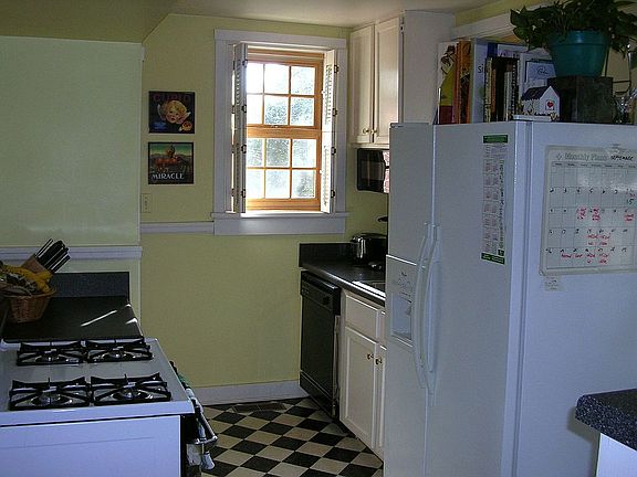 Remodeled kitchen.