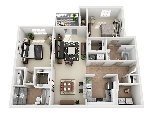 Floor plan Evergreen