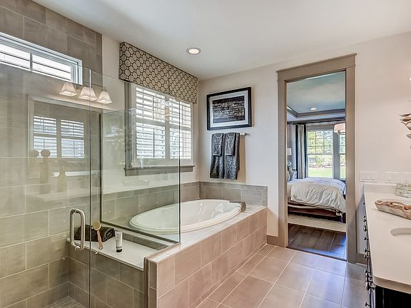 Owner s bath with tub and shower
