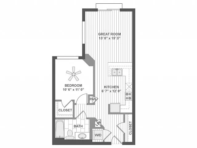 Floor plan A300