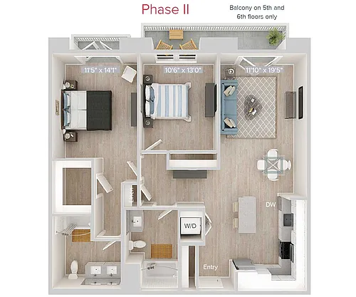 Floor plan B8U