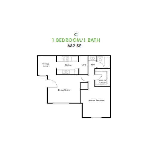 Floor plan C