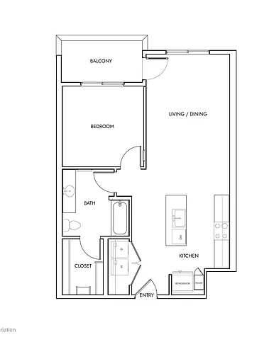 Floor plan Hamilton
