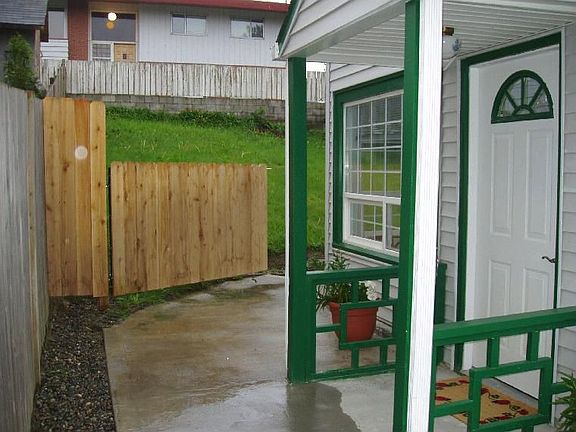 Front porch/front door