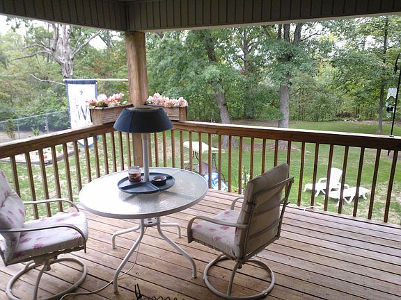Covered deck off Master Suite