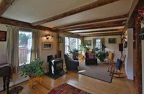 and wide pine floors