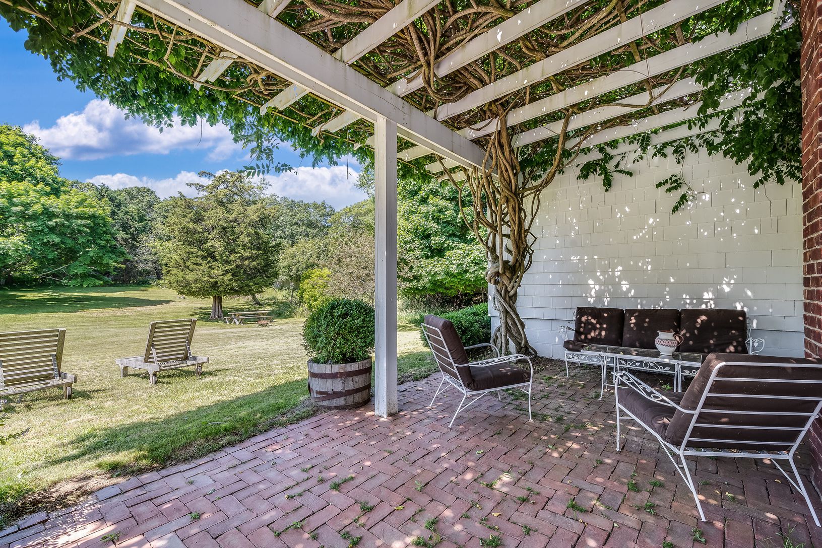  Beyond Dreamy Wisteria Covered Porch
