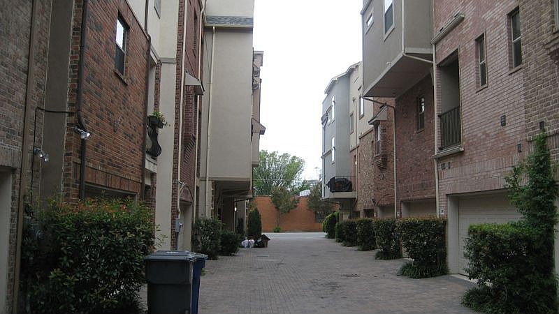small, enclosed community