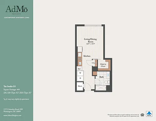 Floor plan The Studio SH