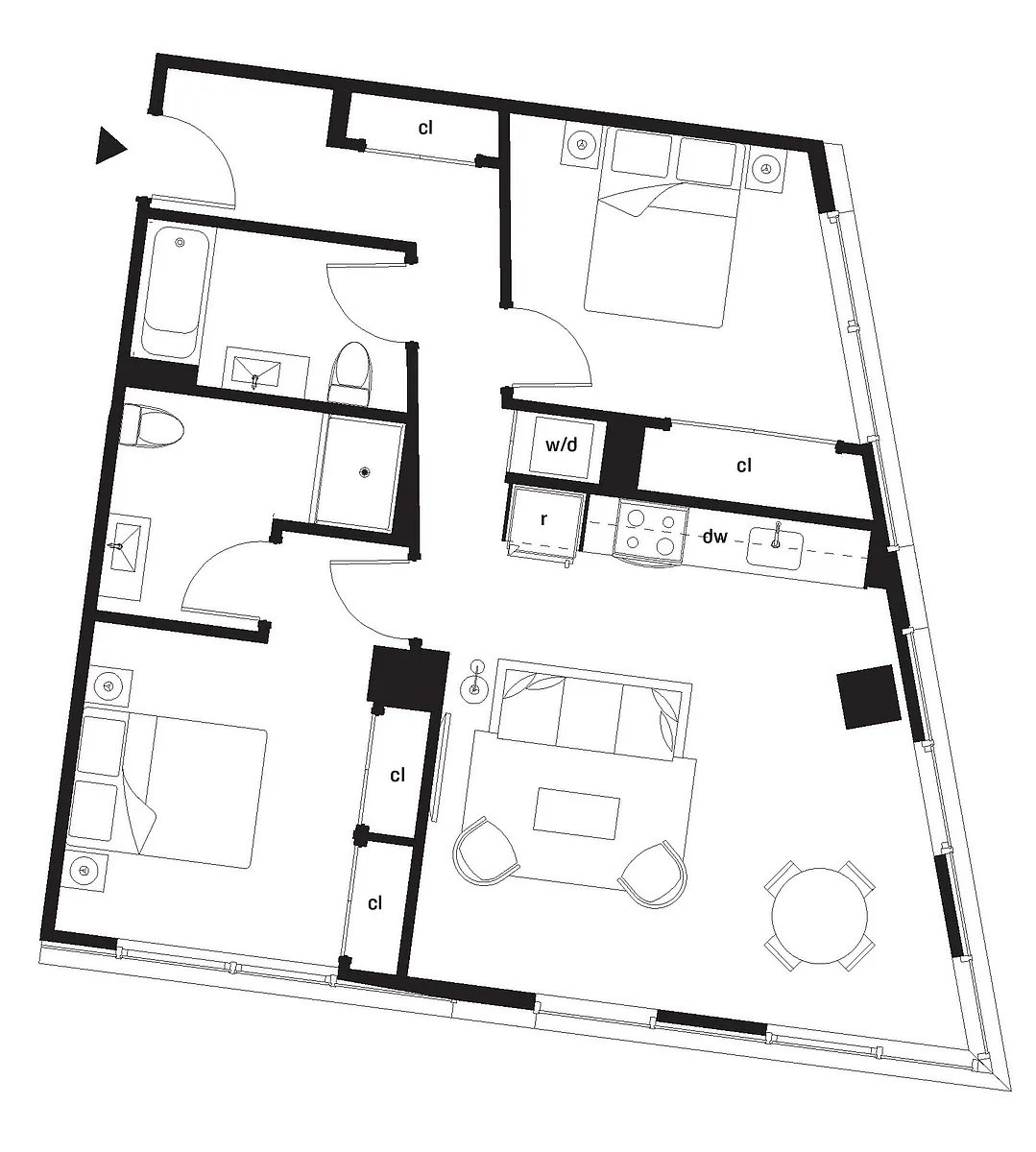 Floor plan B07