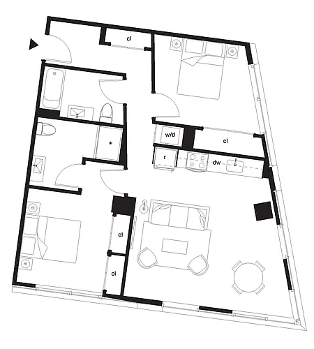 Floor plan B07