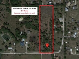 3716 Les Dr, Joshua, TX 76058