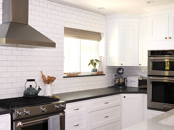 Kitchen has Gas Oven and Electric Oven.