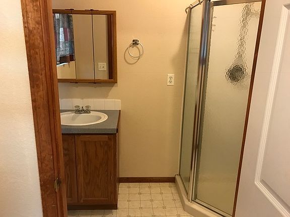 Downstairs bath and shower