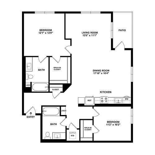 Floor plan 2C