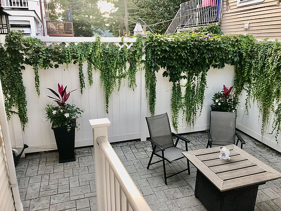 patio from entry porch