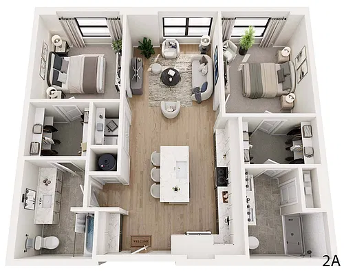 Floor plan 2A
