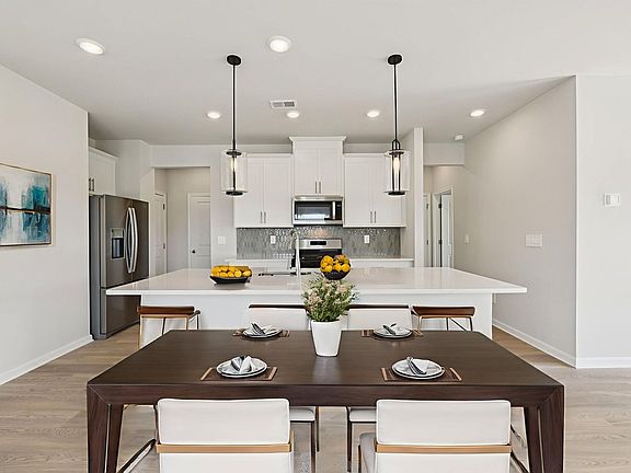 The Roswell floorplan with the Lush White interior package.