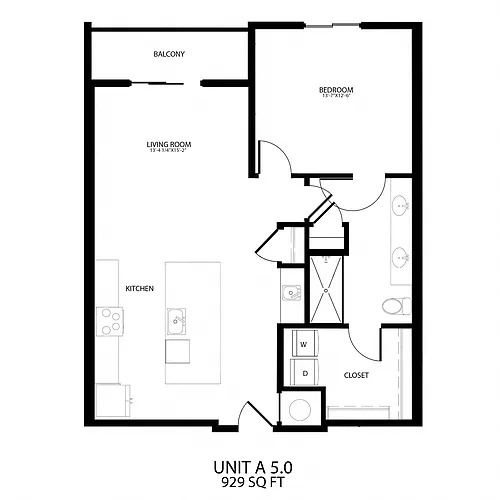 Floor plan A50