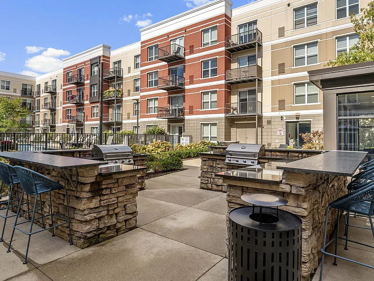 Outdoor Grill Station at Avant at the Arboretum Apartments in Lisle, IL 60532