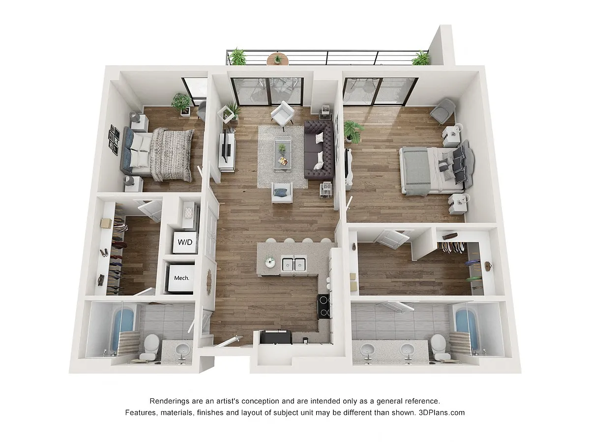 Floor plan The Bay