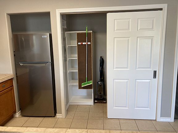 New custom-built Pantry and storage space