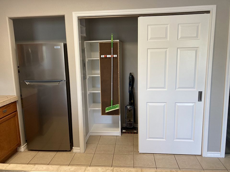 New custom-built Pantry and storage space