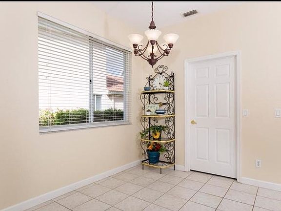 Room for a table in the kitchen.