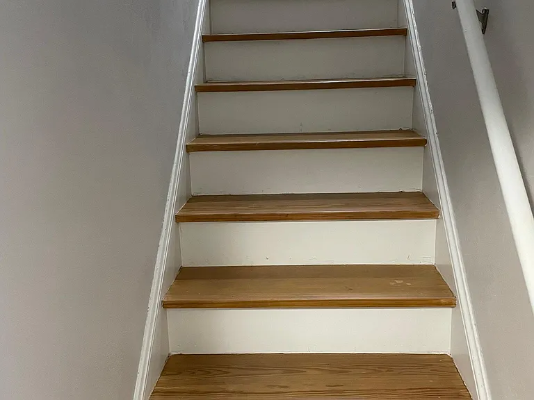 Stairway to upstairs bedrooms