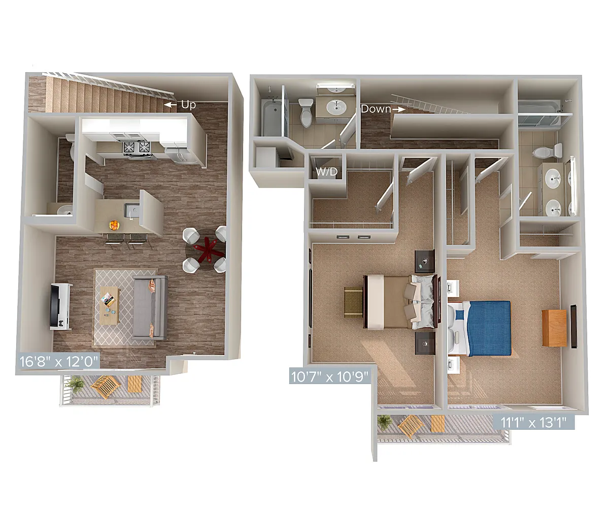 Floor plan B12-1054