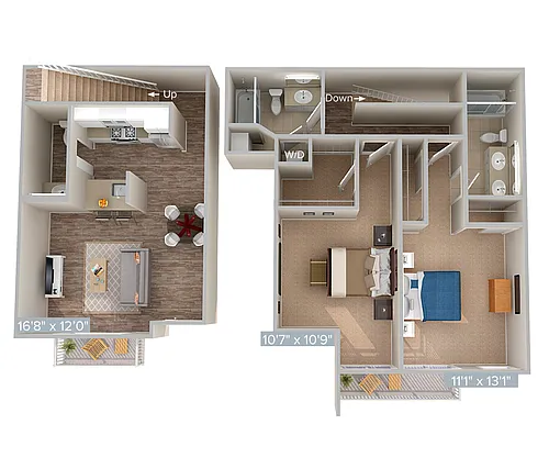 Floor plan B12-1054