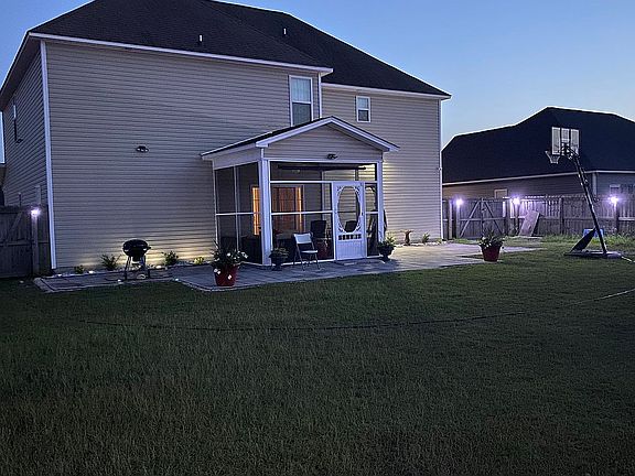 Newly enclosed porch & patio