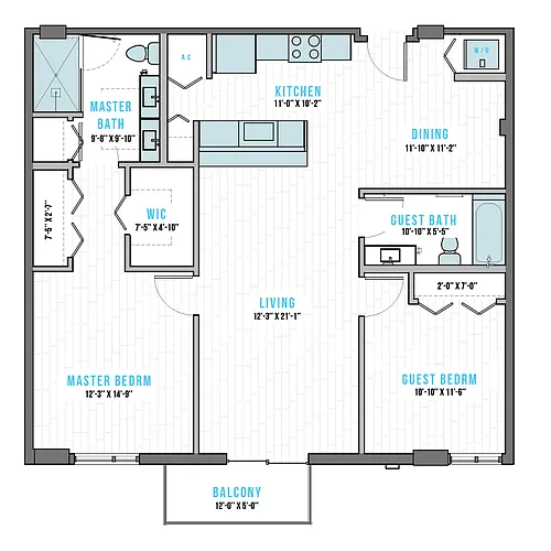 Floor plan T-3A