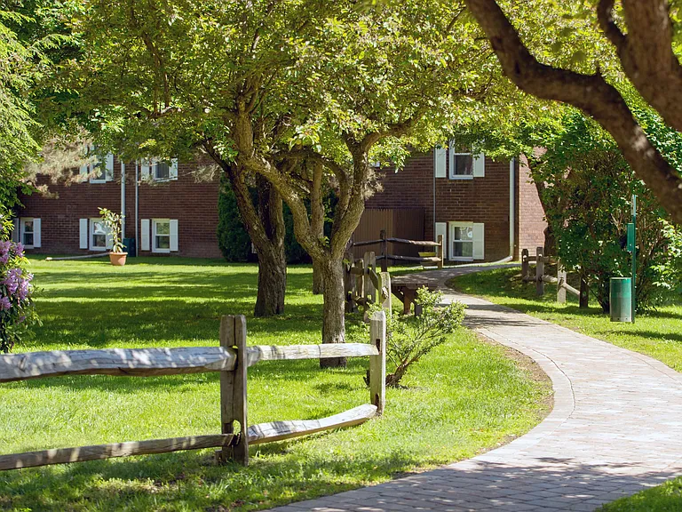 Wander our beautiful walking paths, providing a serene escape within our community.