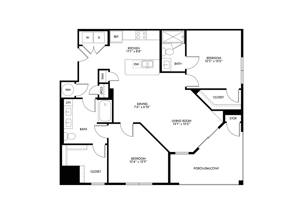 Floor plan The Magnolia