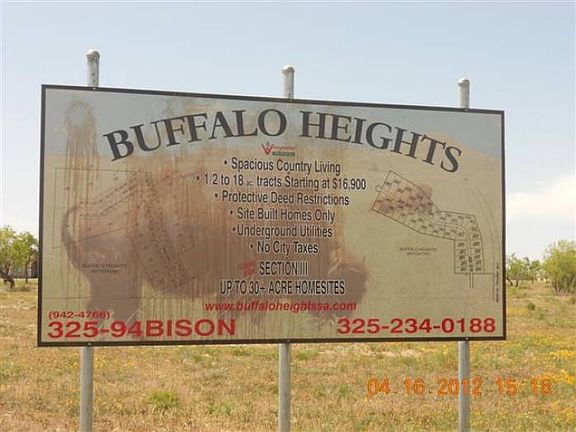 Buffalo Heights Sign